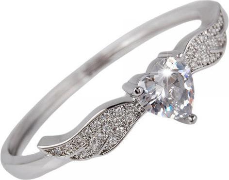 Image du produit Hermex LUXE en platine Bracelets Charms Zirconia - Platine (Alliage cuivre-nickel)