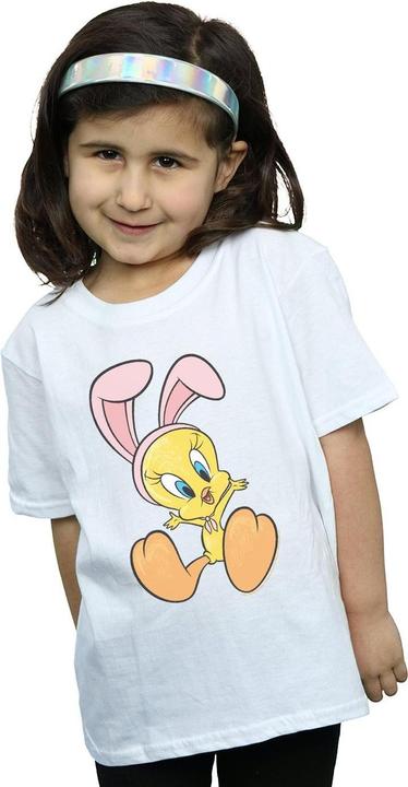 Immagine prodotto Looney Tunes Tweety Pie Bunny Ears Maglietta Ragazze (128)