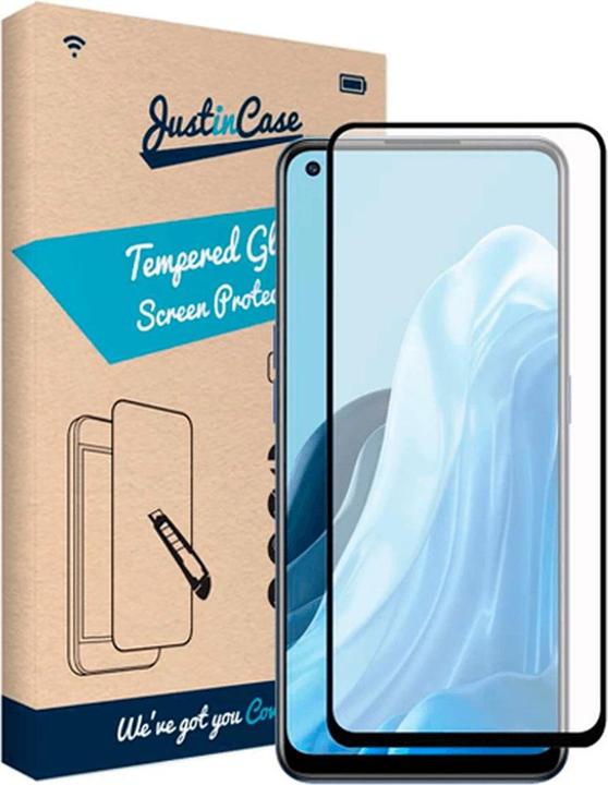 Actual product image Just in Case Edge to Edge tempered glass screen protector Oppo Find X5 Lite (1 Piece, Oppo Find X5 Lite)