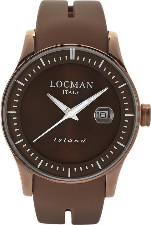 Produktbild Locman Italy Herrenuhr Island braun Ref. 0600 (Analoguhr, 40 mm)