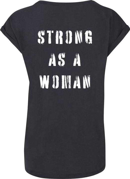 Image du produit Merchcode Ladies WD - Strong As A Woman Tee à l'épaule étendue - 116539 (S)