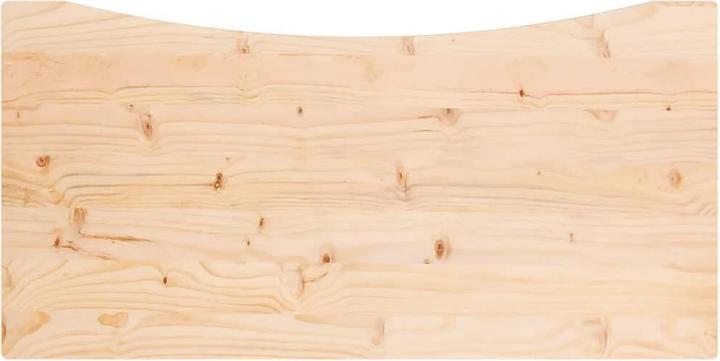 Actual product image VidaXL Schreibtischplatte 110x55x2,5 cm Massivholz Kiefer (110 x 55 x 2.5 cm)