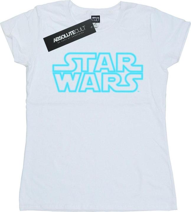 Star Wars Neon Sign Logo TShirt (S)