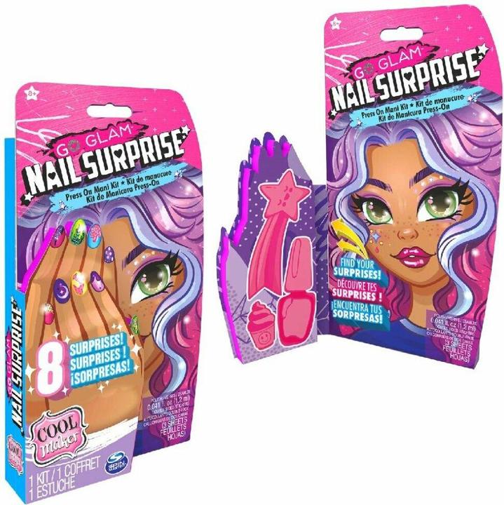 Produktbild Spin Master CLM Go Glam Nails - Nail Surprise