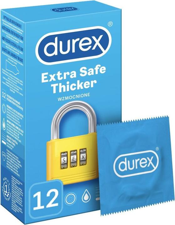 Productafbeelding Durex Extra Safe hoogbeveiligde condooms 12 st. (12 Pcs.)