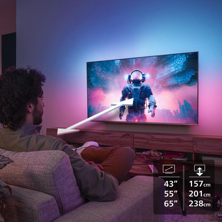 Immagine prodotto Philips 43PUS8600/12 (43", PUS8600, QLED, 4K, 2025)
