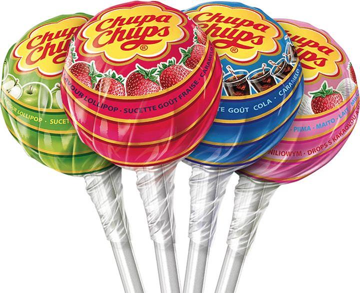 Image du produit Chupa Chups Boîte de sucettes (100 pcs, 1200 g)
