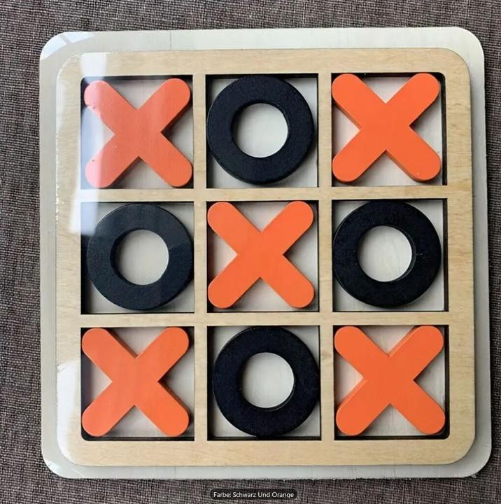 Productafbeelding Champ Tic Tac Toe houten bordspel