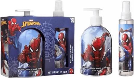 Actual product image Air-Val Luftval, 500 ml liquid soap set + mist 150 ml spider man (Eau de toilette, 500 ml)