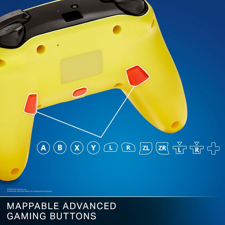 Actual product image PowerA Enhanced Wireless Controller Fortnite Peely (Switch, Switch Lite, Switch OLED)