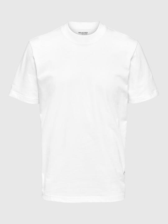 Immagine prodotto Selected Homme T-shirt in cotone biologico con collo alto (M)