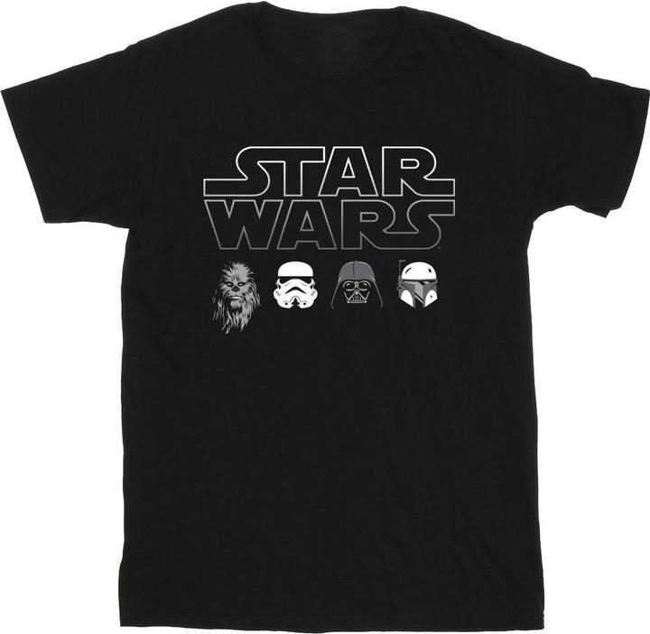 Immagine prodotto Star Wars Character Heads Maglietta Uomo (5XL)