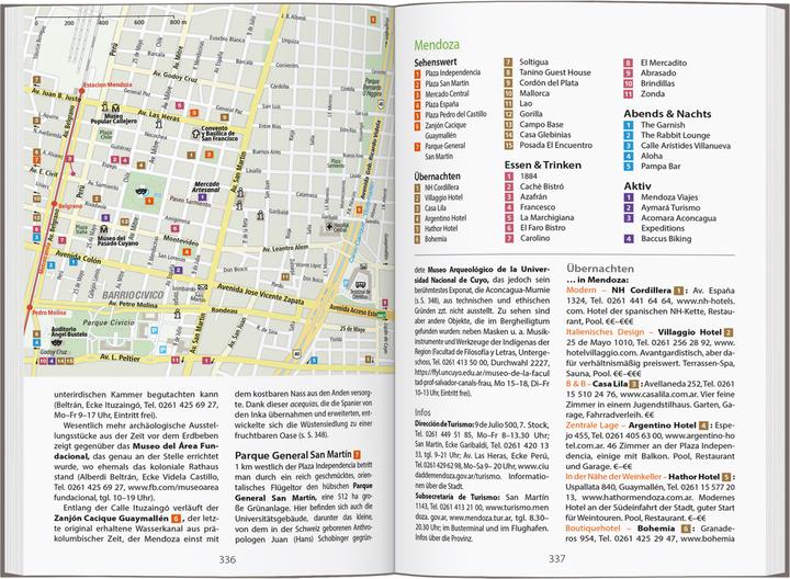 Actual product image Reise-Handbuch Reiseführer Argentinien (German, Juan Garff, 2024)
