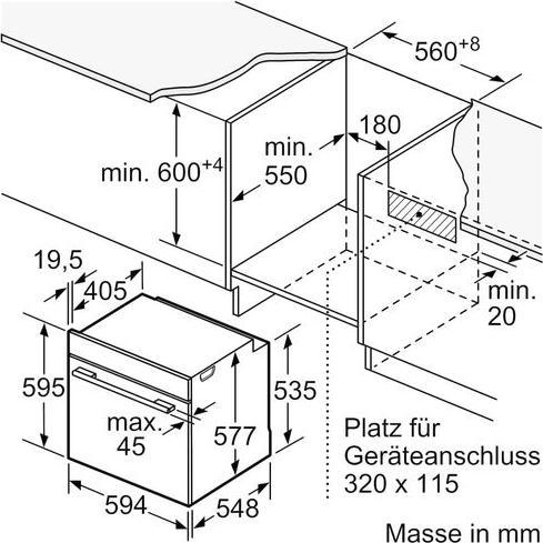 Produktbild Bosch Hausgeräte Hbg675bb1