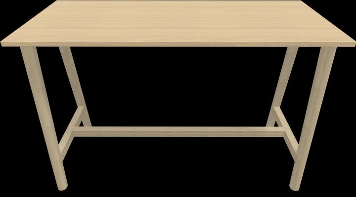 Actual product image Narbutas Nova Wood high table (160 x 70 x 105 cm)