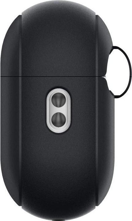 Actual product image Spigen SILICONE FIT STRAP Apple AIRPODS PRO 1 / 2 BLACK/PHANTOM GREEN (Headphone bag)