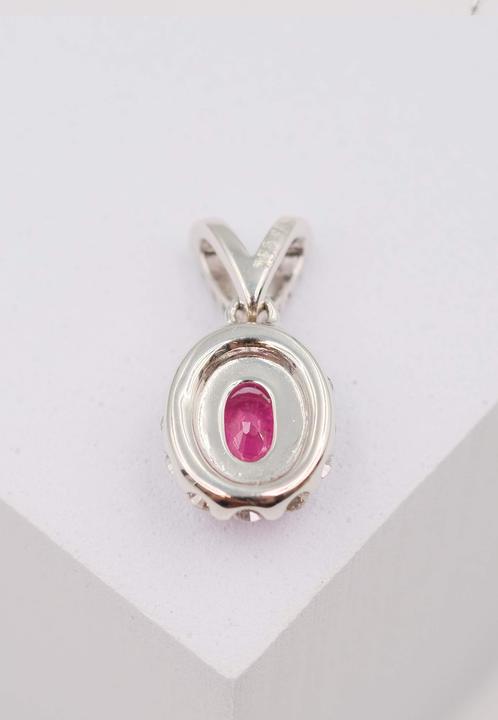 Image du produit Muau Pendentif (Argent, Or blanc 750)