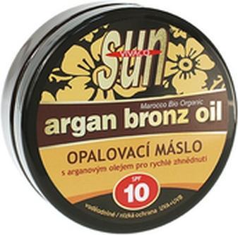 Produktbild Vivapharm Vivaco - Sun Argan Bronze Oil SPF 10 - Suntan butter with organic argan oil 200ml (Sonnencreme, Bis SPF 10, 150 ml, 150 g)