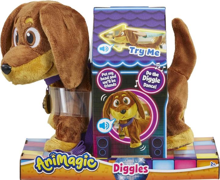 Produktbild Goliath Toys Maskotka interaktywna animagic diggles (24 cm)