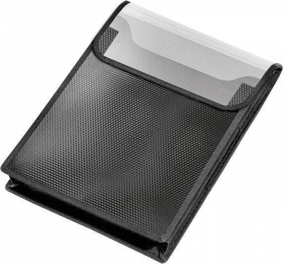 Actual product image Veloflex 1442482 - VELOBAG file box, folder, binder, DIN A4, PP film, 40 mm filling height, black (A4, 1 x)