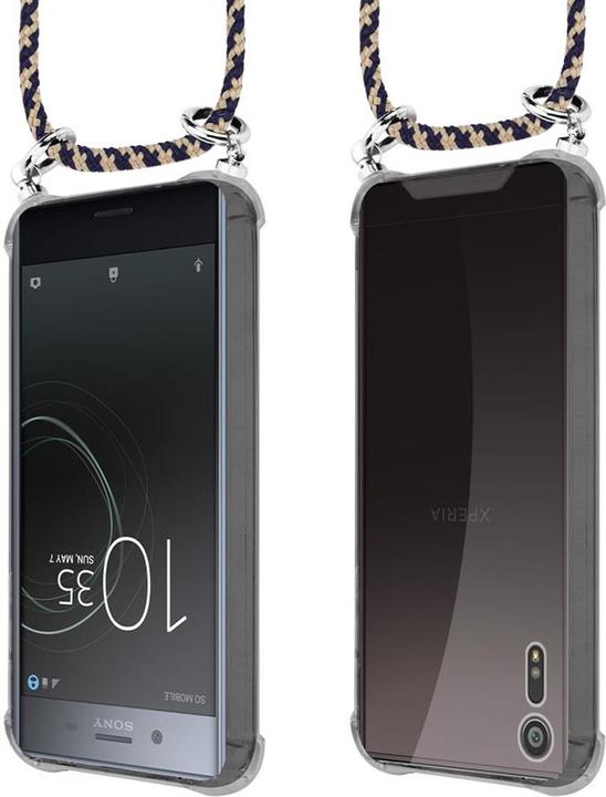 Produktbild Cadorabo TPU Handy Kette SILBER Cover