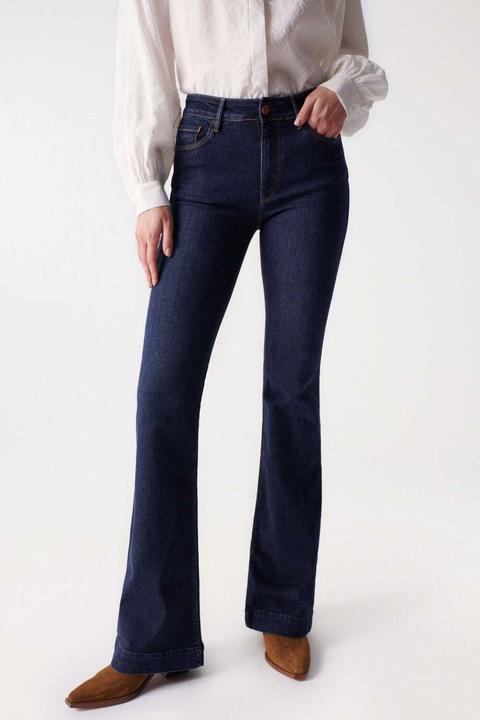 Produktbild Salsa Jeans Destiny Flare Push Up Dark Wash (W32/L34)