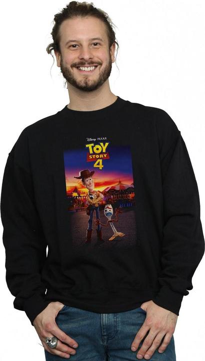 Immagine prodotto Disney Toy Story 4 Woody And Forky Poster Felpa Uomo (M)