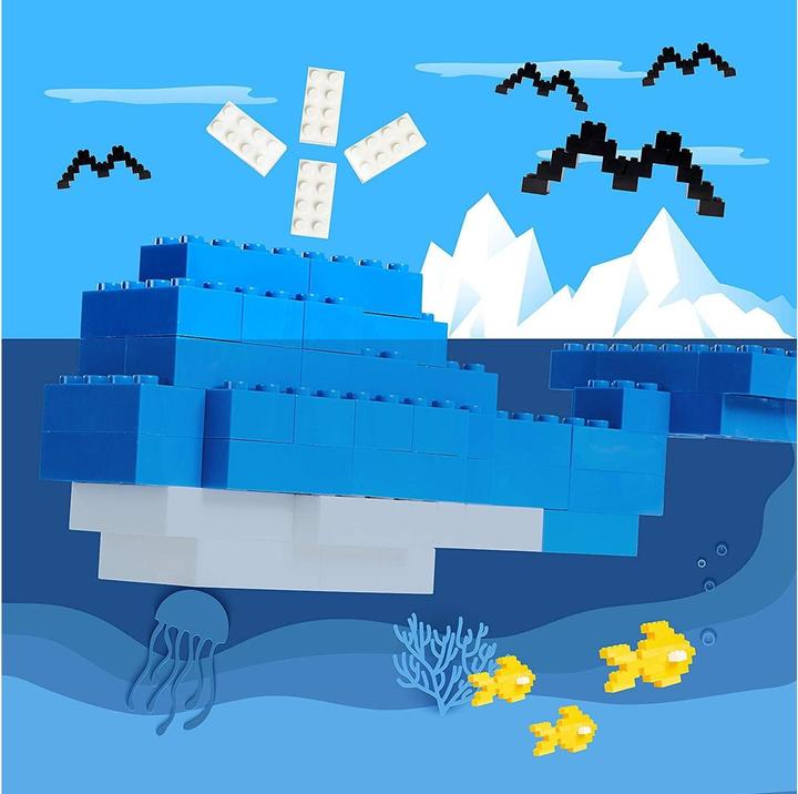 Actual product image Simba Blox 500 blue 8 stones loose