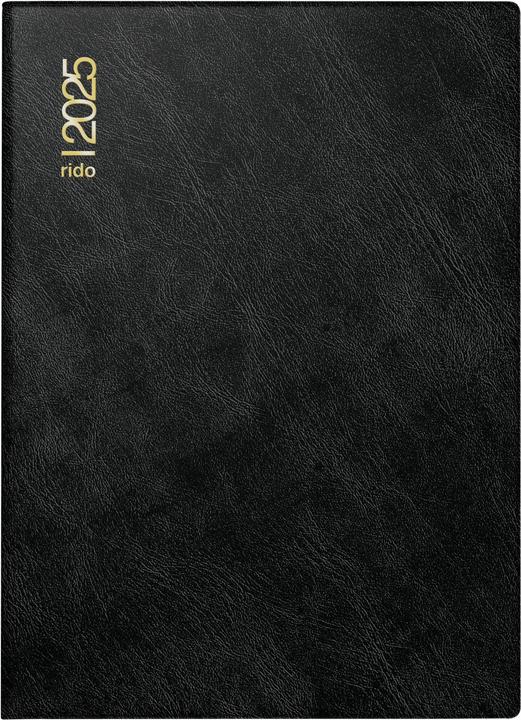 Produktbild Rido Taschenkalender Modell Technik III schwarz, B x H mm: 100 x 140 (10 x 14 cm, Deutsch)