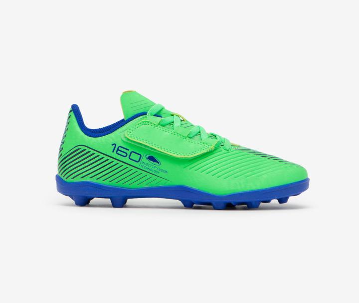 Immagine prodotto Kipsta Scarpe da calcio da bambino MG con chiusura a velcro - 160 Easy verde (34)