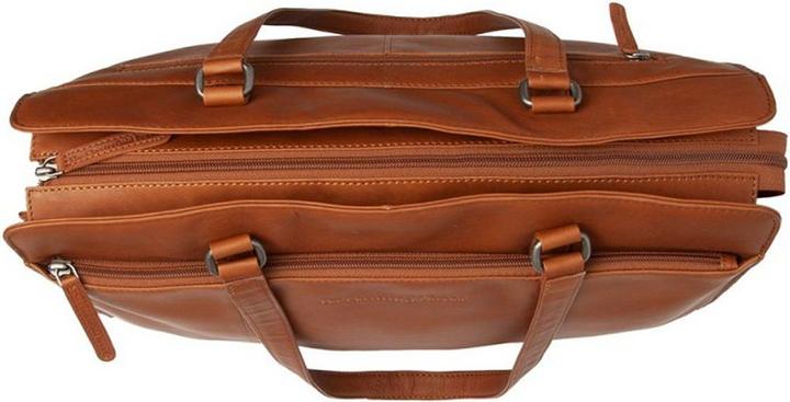 Actual product image The Chesterfield Brand Fidenza leather shoulder bag 40 cm laptop compartment (20 l)