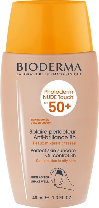 Immagine prodotto Bioderma Photoderm NUDE TOUCH SPF50+ teinte dorée (Crema solare, SPF 50+, 40 ml)