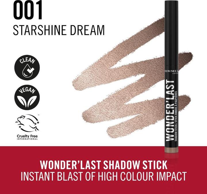 Produktbild Rimmel London Wonder'Last (001 Starshine Dream)