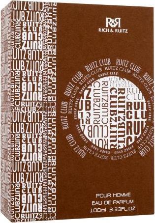 Nutritional values and ingredients Rich & Ruitz Ruitz Club (Eau de parfum, 100 ml)