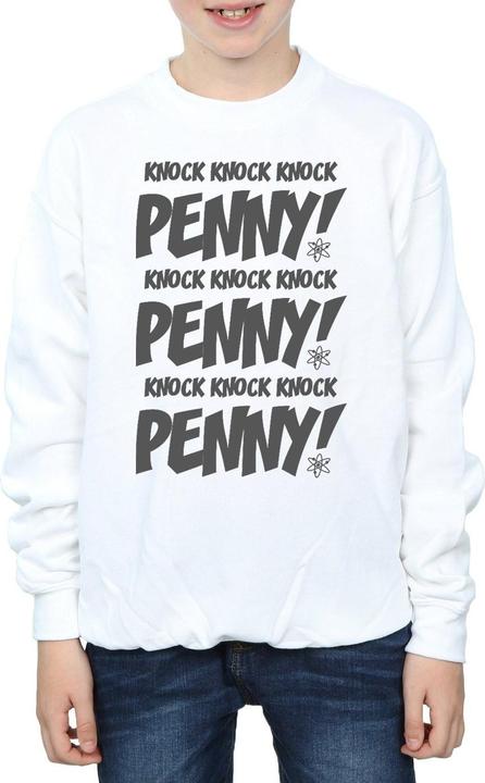 Actual product image Dam Boys Sheldon Knock Knock Penny Sweatshirt (152, 158)