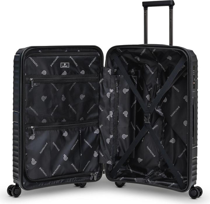 Produktbild Pactastic Collection 02 THE THREE SET 4 Rollen Kofferset 3-teilig (204 l, XL (ab 115l))