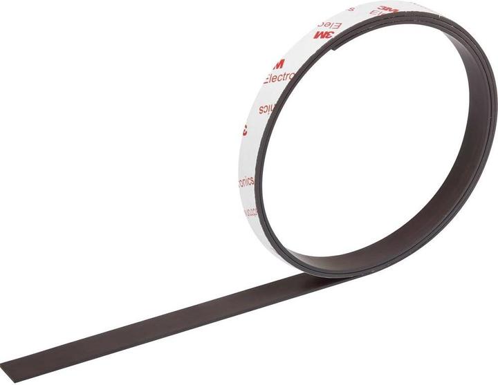 Productafbeelding Toolcraft Magneetband antraciet (L x (12.50 mm)
