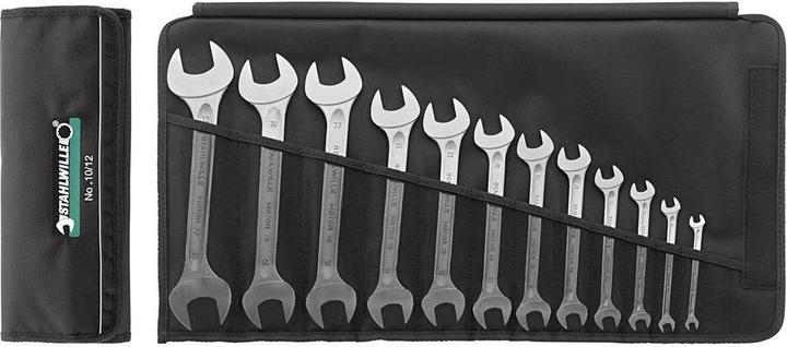 Actual product image Stahlwille Double open-ended spanner set | 10/8