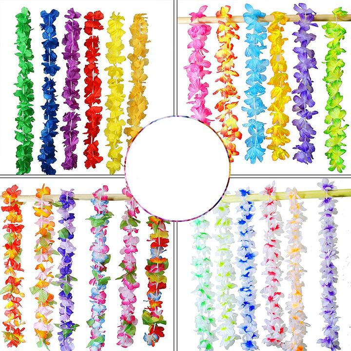 Actual product image I Am Creative Hawaii Blumen Kette Party Accessoires Deko OneSize 36er Set