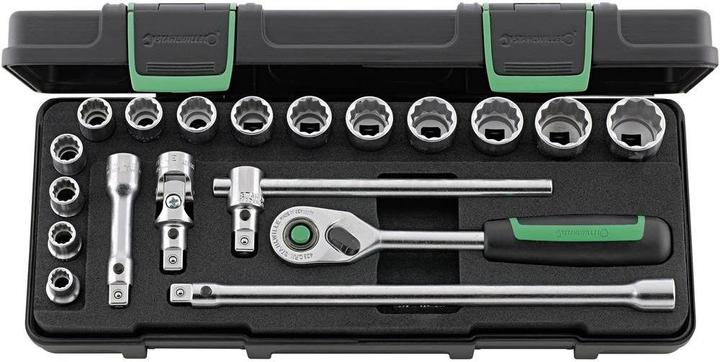 Immagine prodotto Stahlwille Set di chiavi a bussola (22 mm, 8 mm, 10 mm, 14 mm, 21 mm, 18 mm, 11 mm, 12 mm, 20 mm, 19 mm, 17 mm, 15 mm, 13 mm, 9 mm, 16 mm)