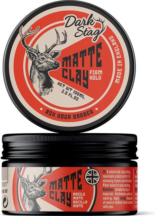 Dark Stag Matte Clay (Haarwachs, 100 ml)