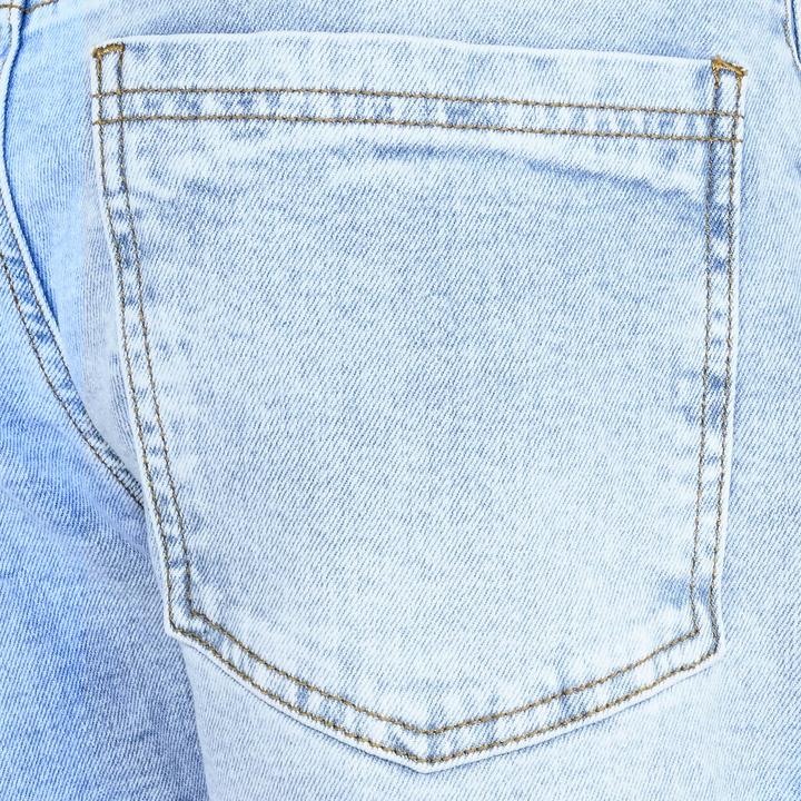 Actual product image Blue Effect Loose Fit Jeans Shorts (164)
