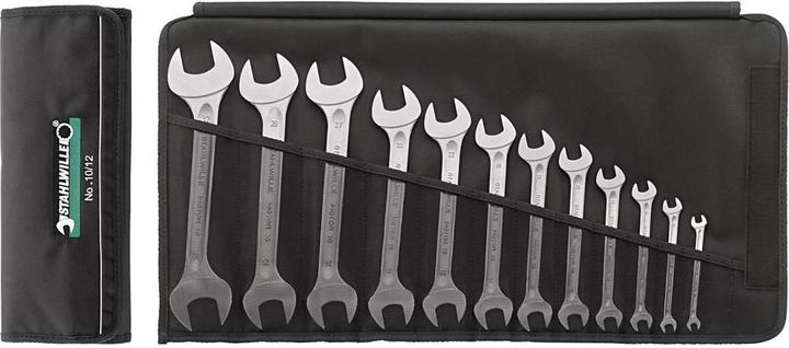 Actual product image Stahlwille Double open-end wrench set 10te (23 mm, 7 mm, 10 mm, 11 mm, 32 mm, 17 mm, 24 mm, 30 mm, 28 mm, 13 mm, 15 mm, 21 mm, 6 mm, 8 mm, 25 mm, 31 mm, 29 mm, 18 mm, 22 mm, 16 mm, 20 mm, 27 mm, 14 mm, 12 mm, 9 mm, 19 mm, 26 mm)