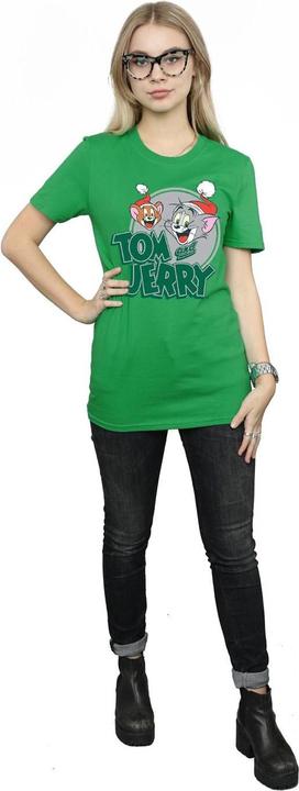 Image du produit Tom & Jerry - T-shirt CHRISTMAS GREETINGS - Femme (XXL)