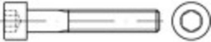 Produktbild Toolcraft Zylinderkopfschrauben M6 18 mm (500 Schrauben pro Stück)