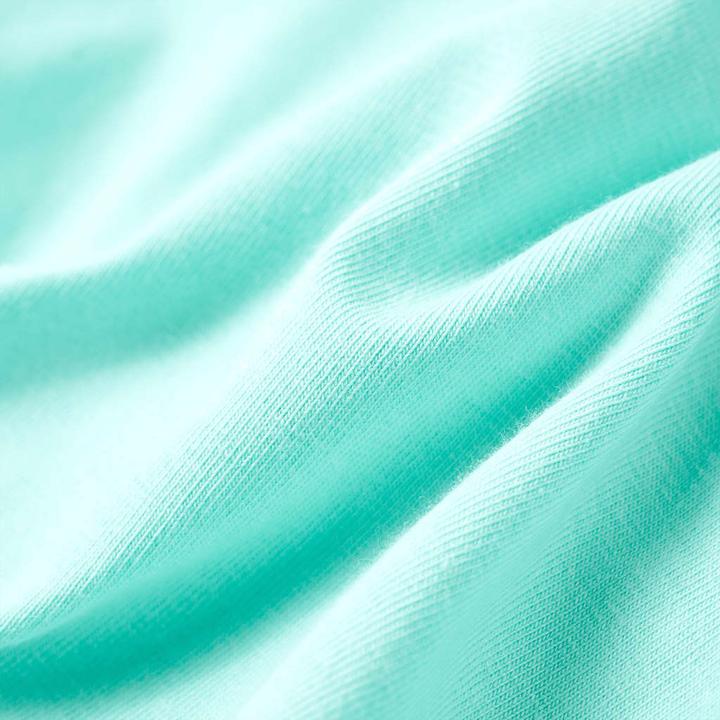 Actual product image VidaXL Children's T-shirt Light mint green 104,Material: 95 (104)