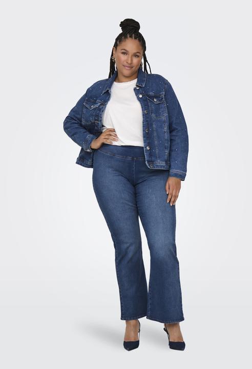 Actual product image Only CARAUGUSTA Hohe Taille Ausgestellt Jeans Flared fit jeans (46)