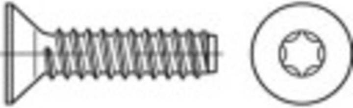 Toolcraft Viti autofilettanti a testa svasata 6,3 mm 90 m (100 Viti per pezzo)