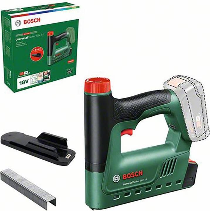 Image du produit Bosch Home & Garden Agrafeuse universelle 18V-14