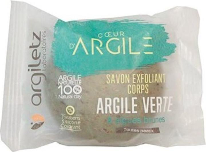 Actual product image Argiletz Soap healing clay green organic (Hard soap)